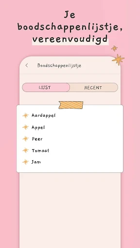 Maaltijdplanner-Wekelijks Plan screenshot