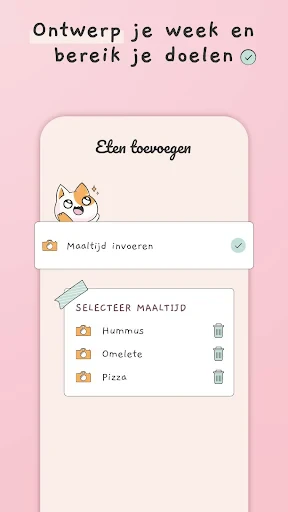 Maaltijdplanner-Wekelijks Plan screenshot