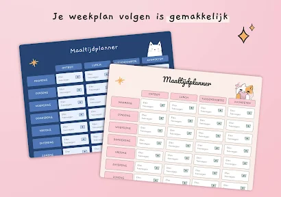 Maaltijdplanner-Wekelijks Plan screenshot