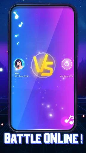 Piano Pink Music: Rhythm Game screenshot