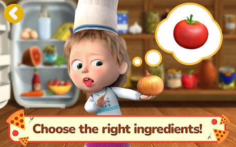 Masha and the Bear Pizza Maker screenshot
