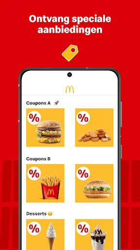 McDonald´s App Aruba y Curaçao screenshot