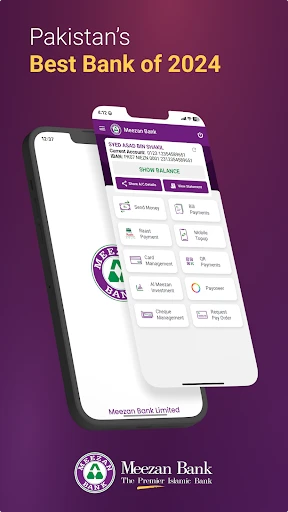 Meezan Mobile App screenshot