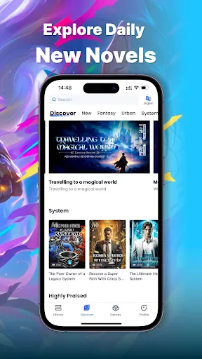 MegaNovel: Fictions & Webnovel screenshot