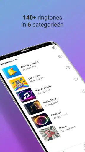 Meldingstonen - Geluiden App screenshot