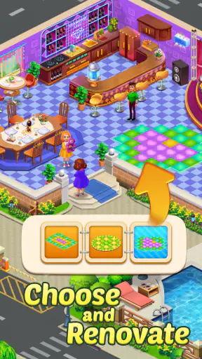 Merge Cafe Premium -Home Decor screenshot