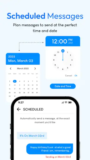 Messages: Text SMS screenshot