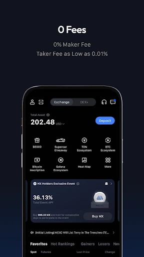 MEXC: Buy Bitcoin BTC & Crypto screenshot