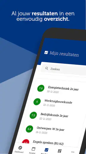 Mijn Alfa-college screenshot