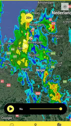 Mijn Bliksemtracker & -alarmen screenshot