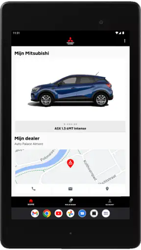 Mijn Mitsubishi screenshot
