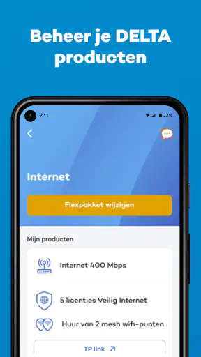 MijnDELTA screenshot