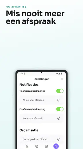 MijnZorgtoegang screenshot