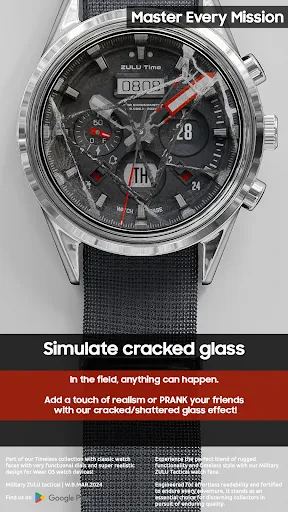 Military ZULU Tactical watch screenshot