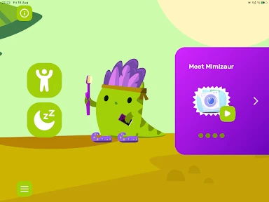 Mimisaur poetst zijn tanden screenshot