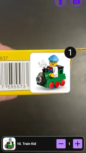Minifig Scan screenshot