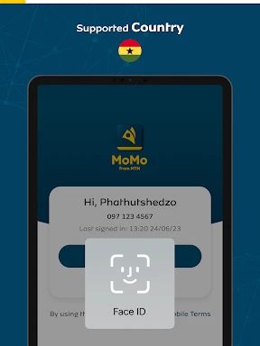 MoMo screenshot