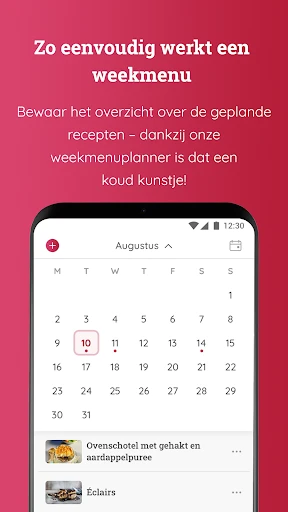 Monsieur Cuisine App screenshot