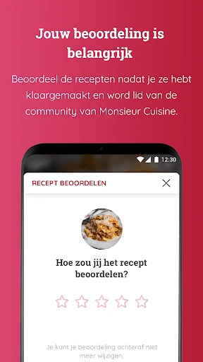 Monsieur Cuisine App screenshot