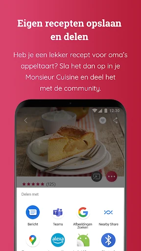 Monsieur Cuisine App screenshot