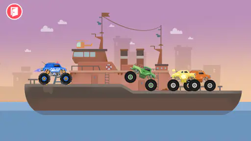 Monstertruck Racespel Kids screenshot