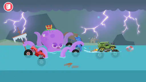 Monstertruck Racespel Kids screenshot