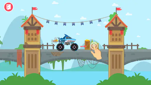 Monstertruck Racespel Kids screenshot