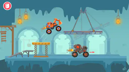 Monstertruck Racespel Kids screenshot