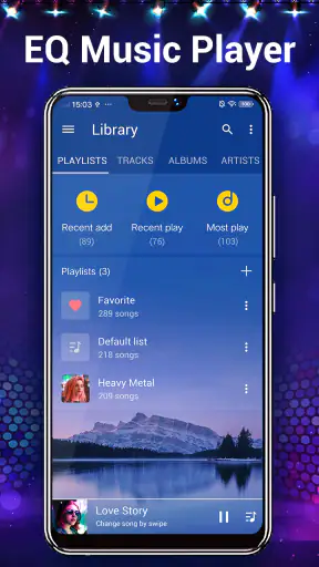 Muziekspeler - muziek en mp3 screenshot