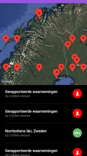 My Aurora Forecast screenshot