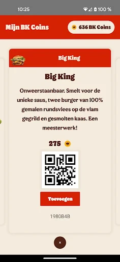 My Burger King BE & LUX screenshot