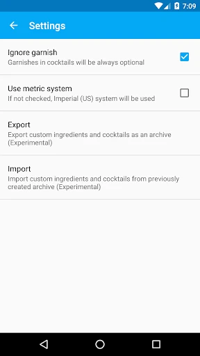 My Cocktail Bar Pro screenshot