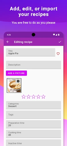 My Recipe Box: Mijn kookboek screenshot