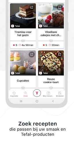 My Tefal, recepten en meer … screenshot
