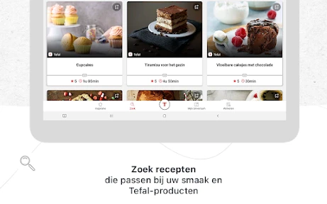 My Tefal, recepten en meer … screenshot