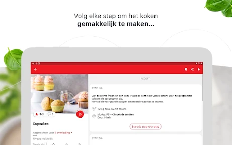 My Tefal, recepten en meer … screenshot
