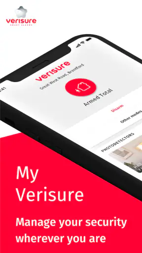 My Verisure screenshot