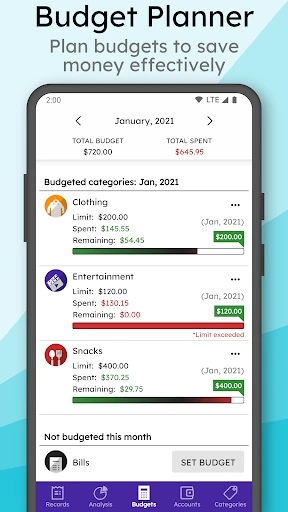 MyMoney Pro - Expense & Budget screenshot