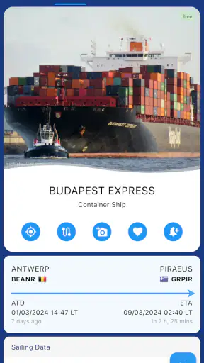 MyShipTracking screenshot