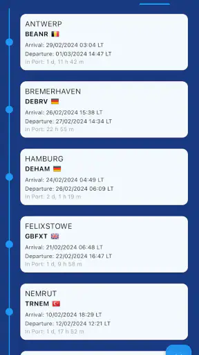 MyShipTracking screenshot