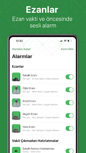 Namaz Vakitleri: Alarm & Kıble screenshot