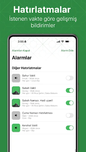 Namaz Vakitleri: Alarm & Kıble screenshot