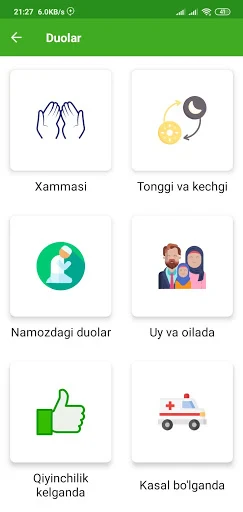 Namoz o'qishni o'rganish screenshot