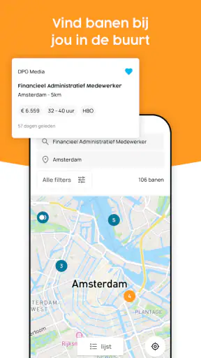 Nationale Vacaturebank screenshot