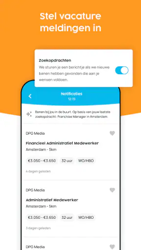 Nationale Vacaturebank screenshot