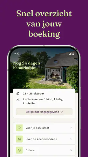 Natuurhuisje screenshot