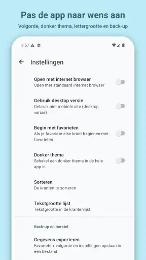 Nederland Kranten screenshot