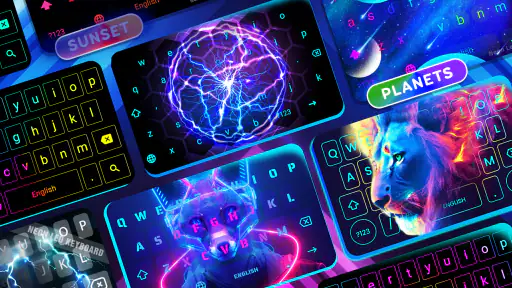 Neon LED Keyboard screenshot