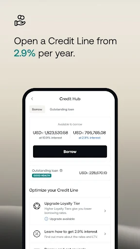 Nexo: Crypto Wealth Platform screenshot