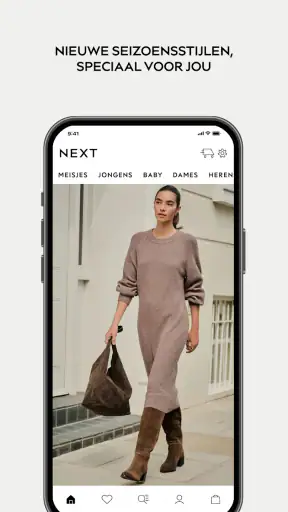 Next: shop mode & kleding screenshot